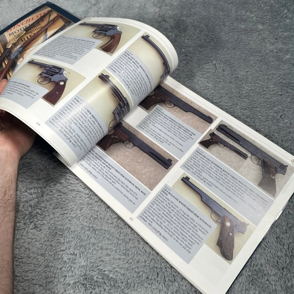 Vintage Faintich Auction Collector Firearms Auction Catalog 1999 Pistols Rifles